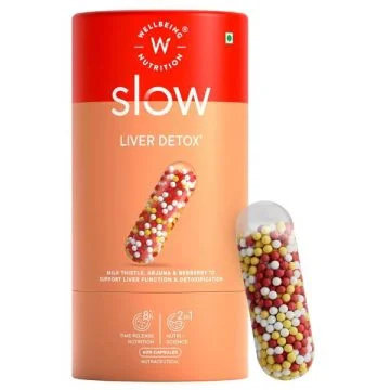 Wellbeing Nutrition Slow Liver Detox Capsule - Bottle of 60