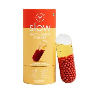 Wellbeing Nutrition Slow Multi+ Omega Capsule for Her - Bottle of 60