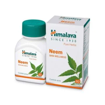 Himalaya Wellness Neem Tablets - Bottle of 60