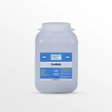 BPL Medical Technologies Cardi-Jelly Gel Jar|High Conductivity, Skin Friendly, Electrocardiography, Physio & Therapeutic for Fetal Doppler, ECG, Sonography, EMG & EEG - 5 Litre