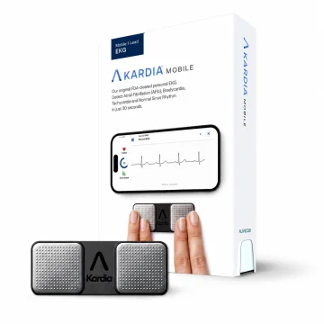 AliveCor (AC-009-UA-C) KardiaMobile 1-Lead Personal ECG device