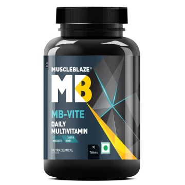 MuscleBlaze-VITE Daily Multivitamin Tablets - Bottle of 90