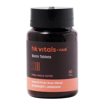 HK Vitals Biotin Tablets - Bottle of 60