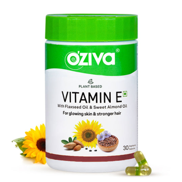 Oziva Vitamin E Capsules - Bottle of 30