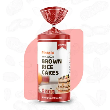 Pintola Brown Rice Cake Multigrain (Salted) - 130g