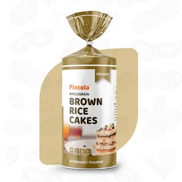 Pintola All Natural Brown Rice Cakes (Unsalted) - 130g