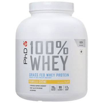 PhD 100% Whey Protein (Vanilla Creme) - 2kg