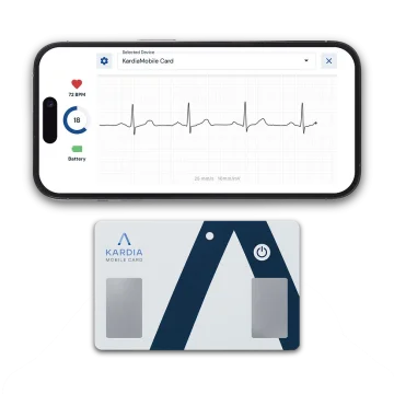 AliveCor (AC-021-NUA-B) KardiaMobile Card Personal ECG Monitor