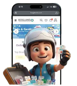 Kogland delivery mascot